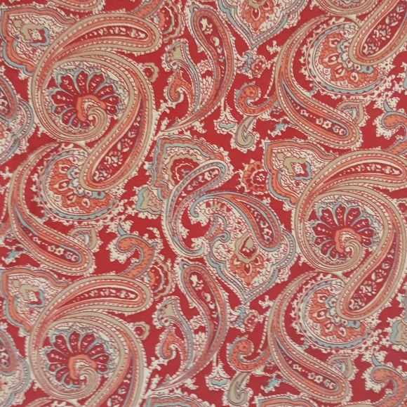 Carolina blues paisley capri pants sz 10 *T - Picture 6 of 7